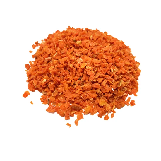 Granuli nutrienti di carote vegetali essiccate per animali domestici